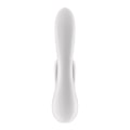 Miniatyrbild 6 av 6: Vibrator Satisfyer Double Flex med app (vit)