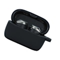 Miniatyrbillede 2 af 3: Beskyttende Jabra Elite 75T Etui med Nøglering - Blødt Støtdæmpende Cover Sort
