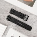 Miniatyrbillede 2 af 3: Nylon Flettet Hurtig Udskiftelig Urrem til Garmin 22 mm