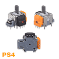 Miniatyrbillede 1 af 4: Joystick med Hall effekt til joystick 2-pak PS4