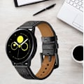 Miniatyrbillede 2 af 4: Læderrem til Samsung Galaxy Watch Active Sort