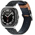 Pikkukuva 1 / 3: Kangasnahkainen ranneke Samsung Watch 7 (Ultra) -kellolle