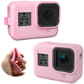Miniatyrbillede 5 af 6: Silikone etui og tilbehør til GoPro Hero 8 Sort - pink