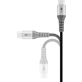 Miniatyrbild 7 av 10: USB-C™-till-USB-C™-textilkabel med metallkontakter 2 m