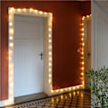 Miniatyrbild 5 av 5: 80 LED ljusslinga "Stjärnor"