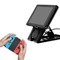 Pikkukuva 2 / 5: Tyylikäs musta jalusta Nintendo Switchille ja OLED-malleille
