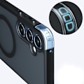 Pikkukuva 4 / 6: Mattamusta magneettinen puhelinkotelo Samsung Galaxy A -sarjalle Malli 10