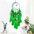 Miniatyrbild 1 av 3: Crystal Moonstone Dream Catcher Grön