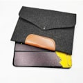 Miniatyrbillede 1 af 4: Filt-sleeve-etui til 11-tommer iPad Pro og Huawei-tablets Mørkegrå