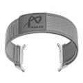 Miniatyrbillede 1 af 3: Vævet nylon urrem til Samsung Galaxy Watch - 47mm - Grå
