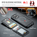 Miniatyrbild 3 av 10: K1 Magnetiskt Fodral till iPhone 16 Plus - Svart