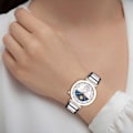 Miniatyrbild 8 av 9: Keramiskt armband för Huawei GT5 & GT5 Pro - 18mm Universal Passform Vit