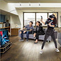 Miniatyrbild 7 av 11: VR Headset Kabelhantering Infällbart Trissesystem (6-pack)