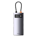 Miniatyrbild 9 av 11: Hub 4in1 Baseus Metal Gleam Series, USB-C till 3x USB 3.0 + Ethernet RJ45