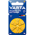 Miniatyrbild 1 av 11: PR70 (10) batteri, 6 st. i blister