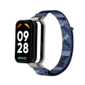 Miniatyrbillede 1 af 4: Nylon urrem til Xiaomi Redmi Band 2/8 Active Marine blå