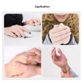 Miniatyrbillede 7 af 7: Tommelfingerhandsker, håndledsstøtte, fingerløse handsker 1 par Sort L