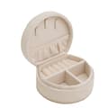 Smyckeskrin - Mini Bärbar Resesmycke Organizer White White