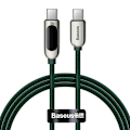 Miniatyrbild 3 av 10: Baseus Displaykabel USB-C till USB-C 100W 1m (grön)