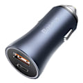 Miniatyrbild 11 av 11: Baseus Golden Contactor Pro billaddare, 2x USB, 40W (grå)