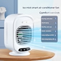 Miniatyrbillede 2 af 7: Kølende Misting Fan - Smart Desktop Air Cooler med 3 hastigheder
