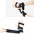 Miniatyrbillede 5 af 5: Sport Half Finger Handsker - Sort M