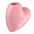 Pikkukuva 3 / 6: Klitoriksen hierontalaite Satisfyer Cutie Heart Vaaleanpunainen (vaaleanpunainen)