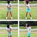 Miniatyrbillede 2 af 4: Golf Swing Trainer - Forbedre dit sving og tempo Rød