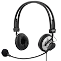 Miniatyrbild 1 av 5: Headset, volume control on the cable, 2 x 3.5 mm, 2 m cable