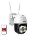 Pikkukuva 2 / 3: IP-ulkokamera ZOSI C296 WiFi Pan Tilt 5MP IP66 32GB microSD-kortilla