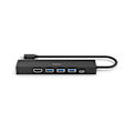 Miniatyrbild 5 av 8: HAMA USB-C Multiport Adapter 6 portar