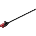 Miniatyrbild 1 av 4: CAT 6 smal patchkabel, U/UTP, svart