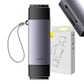 Miniatyrbild 2 av 8: Baseus Lite Series SD/TF minneskortläsare, USB + USB-C (grå)