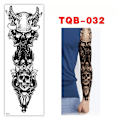 Miniatyrbild 1 av 6: Tillfällig tatueringsdekal för hela armen 3