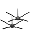 Pikkukuva 3 / 5: Sivuharja 2 kpl Musta  Xiaomi Roborock S5/S6/T6/E2/E35