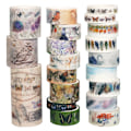 Miniatyrbild 1 av 5: Dekorativt Washi-tejpset för gör-det-själv - 20 rullar