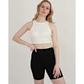 Miniatyrbillede 3 af 3: Dame Seamless Mid-Waist Sikkerhedsshorts, 3-pak  XL L