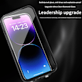 Miniatyrbillede 5 af 7: Privacy Magnetic Case med Stander til iPhone iPhone 13 Pro max Sort