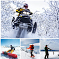 Miniatyrbild 2 av 2: Vinter Balaclava – Ansiktsmask och Skidmask Svart