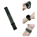 Miniatyrbild 2 av 3: Huawei GT5/GT4 46mm Nylon Watch Strap Grön