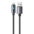 Miniatyrbild 3 av 6: Mcdodo CA-5660 USB-A till Lightning-kabel med blinkande ljus 1,2m (svart)