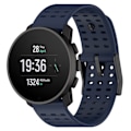 Pikkukuva 1 / 5: Silikoniranneke Suunto Vertical 9 Peak -sarjan urheilukelloon Tummansininen