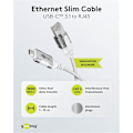 Miniatyrbild 2 av 11: Ethernet-kabel USB-C™ 3.1 till RJ45, Slim, 1,5 m