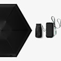 Miniatyrbillede 1 af 5: Sun&Rain Paraply, 5-foldet Pocket Paraply Sort