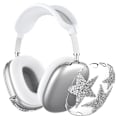 Miniatyrbillede 5 af 5: AirPods Max Beskyttelsesetui - Diamantstjernedesign Gennemsigtig