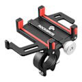 Miniatyrbillede 1 af 2: Cykeltelefonholder Rockbros 699-BR (sort og rød)