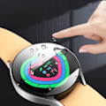 Miniatyrbillede 4 af 4: Skærmbeskytter i hærdet glas til Samsung Watch 5 - 2 stk 40 mm