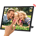 Miniatyrbild 3 av 4: Smart Digital Fotoram 16G Svart 7 tum