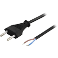 Miniatyrbild 1 av 3: Device cable unearthed CEE 7/16 open end 2.5 A / 250 V 2m