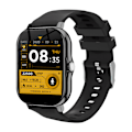 Miniatyrbild 1 av 7: Smart klocka med Bluetooth Call & Fitness Tracker Svart